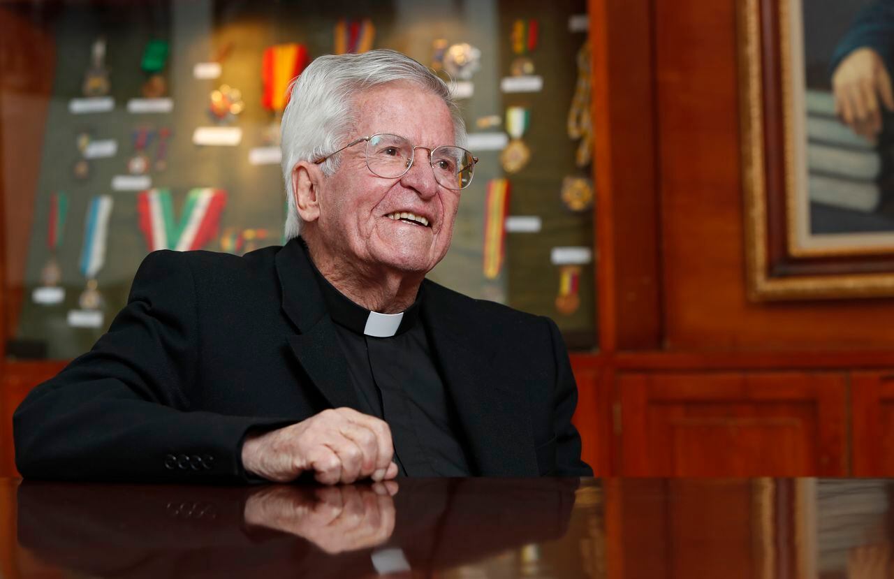 Padre Diego Jaramillo cumplió 90 años minuto de Dios