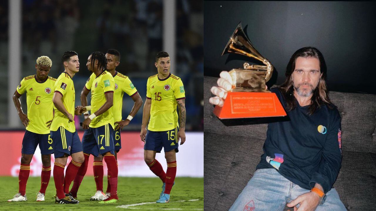 Selección Colombia - Juanes. Foto: AP Photo/Gustavo Garello