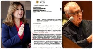 Norma Hurtado, Guillermo Alfonso Jaramillo y el documento del Ministerio de Salud.