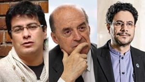 Danilo Rueda, Álvaro Leyva e Iván Cepeda