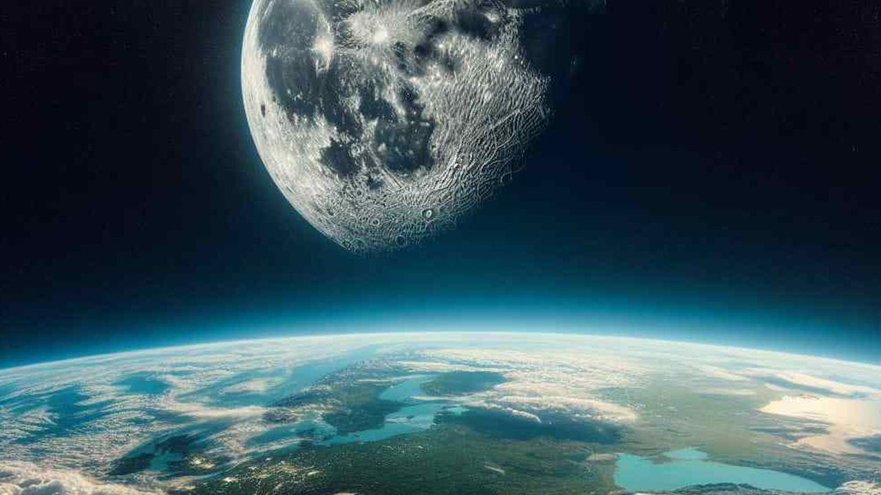 Estudio científico revela que la Luna está reduciendo su tamaño.