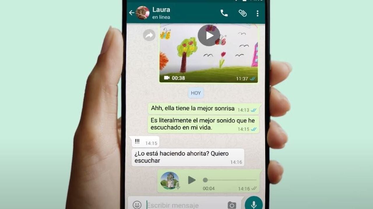 WhatsApp se actualiza con una función de video mensajes para sus chats.