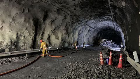 Ya iniciaron las labores en el túnel, luego de 17 días del accidente.