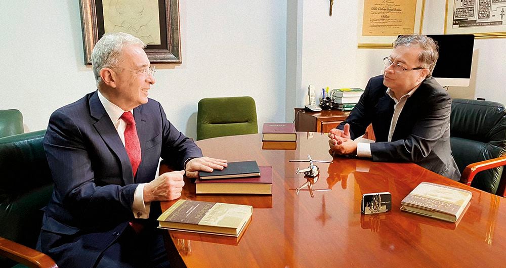  La reunión entre Álvaro Uribe y Gustavo Petro ha generado muchos interrogantes en varios líderes de la oposición y también del Pacto Histórico.