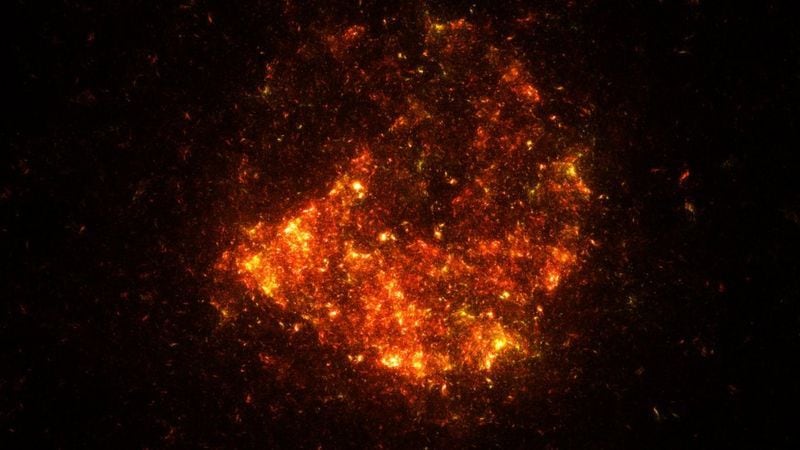 En el Universo siguen quedando restos de energía proveniente del Big Bang.