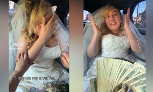 Novia aceptó el reto de desmaquillarse antes de la boda. Llegó carilavada pero con 3.000 dólares en los bolsillos, y un mensaje de amor propio invaluable.