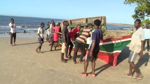 Este fue el barco que se hundió frente a la costa norte de Mozambique, dejando a 96 personas muertas en la isla de Mozambique.