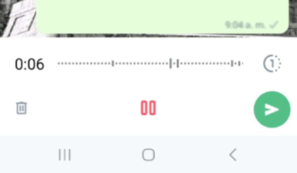 WhatsApp permite enviar audios que solo se pueden escuchar una vez.
