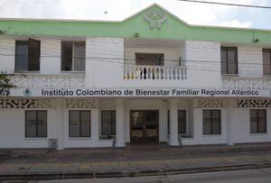 Sede del Instituto Colombiano de Bienestar Familiar en Atlántico.
