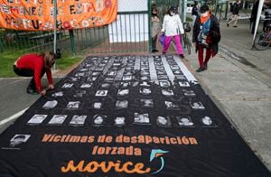 víctimas de desaparición forzada en Bogotá