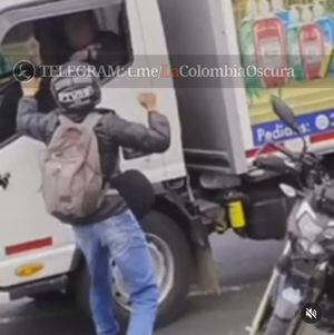 El altercado tuvo lugar en la ciudad de Bogotá.