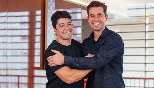 Felipe Criniti, fundador de Box Delivery; y Sebastián Mejía, fundador de Rappi.
