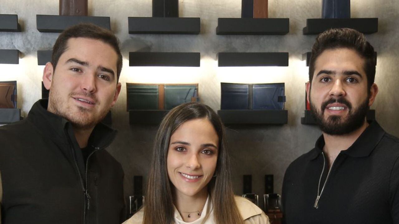 Martín Carvajal, Sara Marín y Salomón Hakim, cofundadores de Lazo