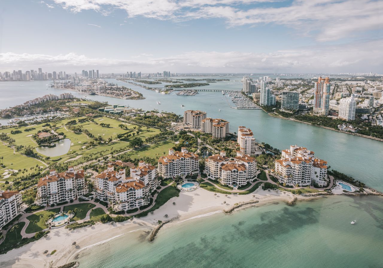 Fisher Island es una de las zonas más exclusivas de Miami.
