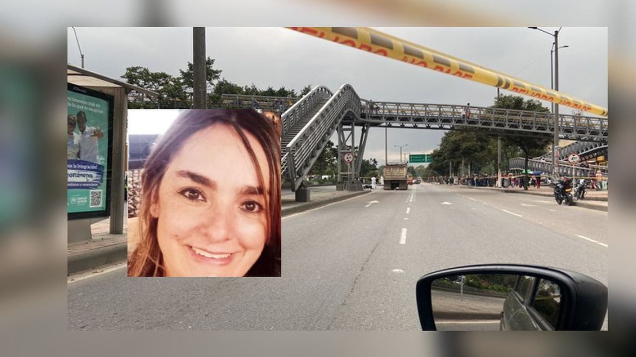 Nancy Castaño, de 48 años de edad, murió arrollada por un camión en la Calle 80 con carrera 108 en Bogotá.