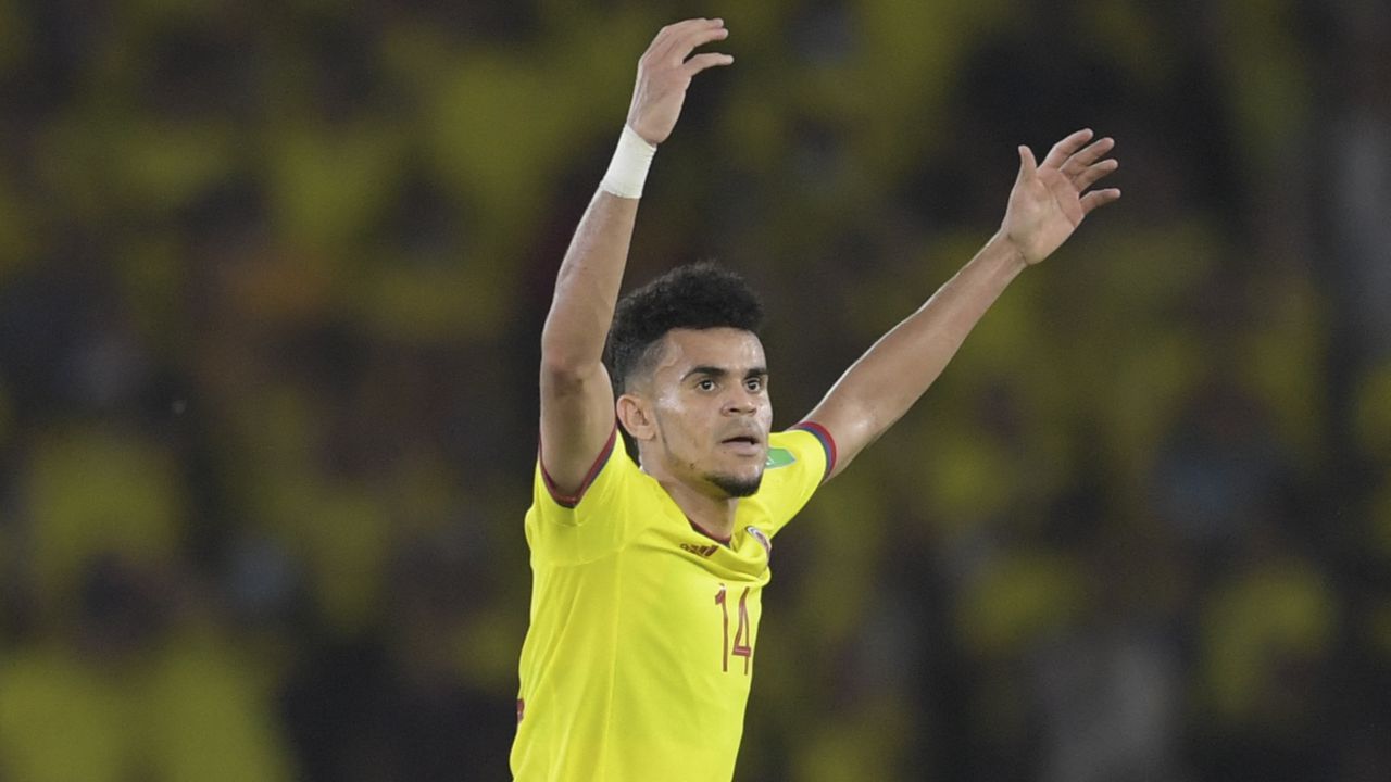 Luis Díaz rompió la racha de siete partidos sin marcar para la Selección Colombia