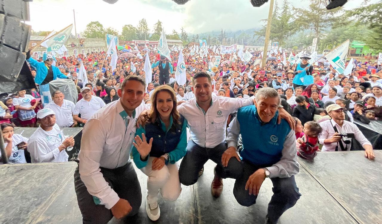 Ríos es la candidata a la presdencia de Guatemala por la derecha. Foto: Twitter Zury Ríos.