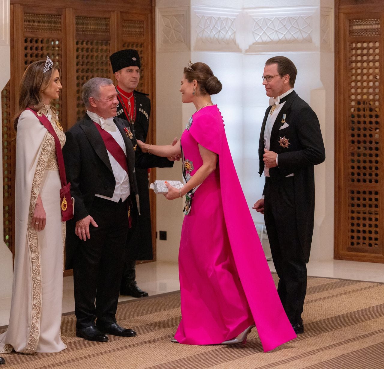 Jordan's Crown Prince Hussein and Rajwa Al Saif's royal wedding