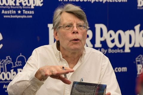 AUSTIN, TX - NOVEMBER 15:  Author Stephen King signs copies of his new book 'Revival: A Novel' at Book People on November 15, 2014 in Austin, Texas.  (Photo by Rick Kern/WireImage)