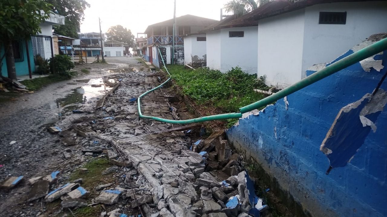 Temblor causó estragos en el corregimiento de Capurganá de Chocó.