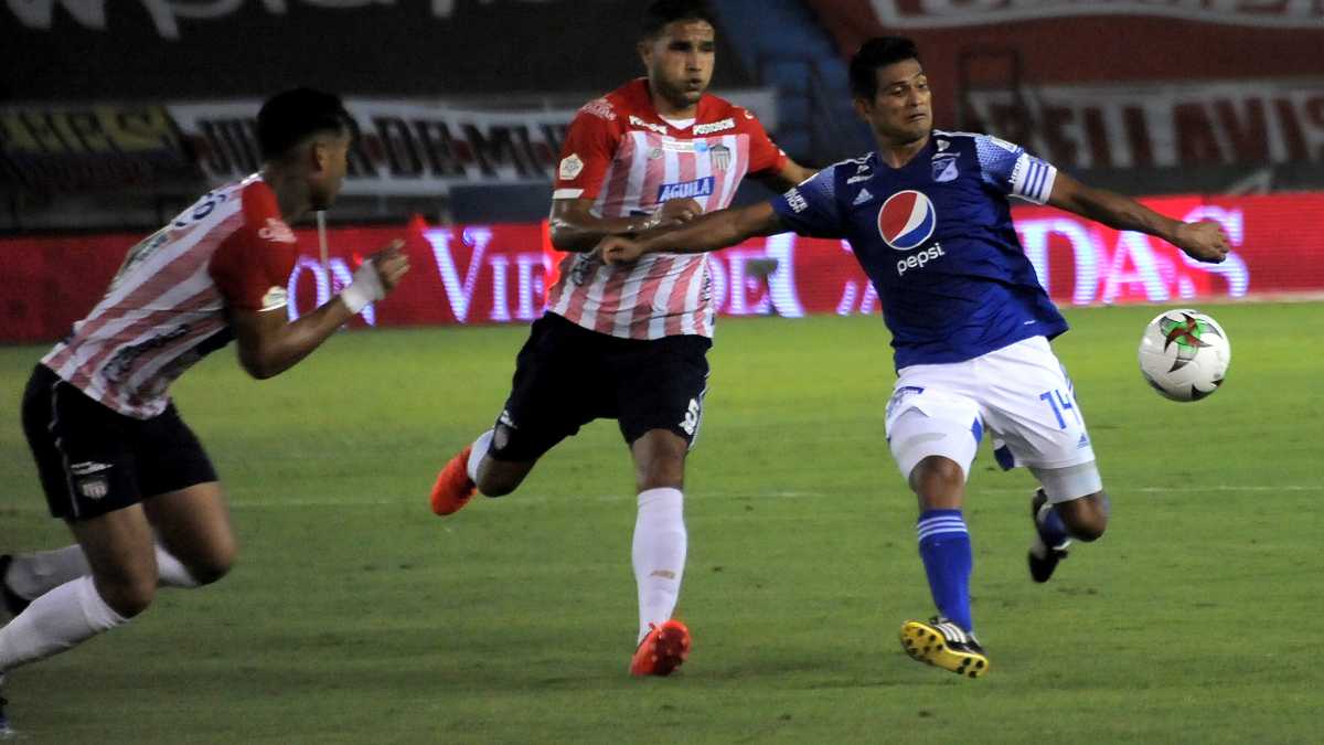 Junior de Barranquilla vs. Millonarios - Liga Betplay. Foto: Prensa Dimayor