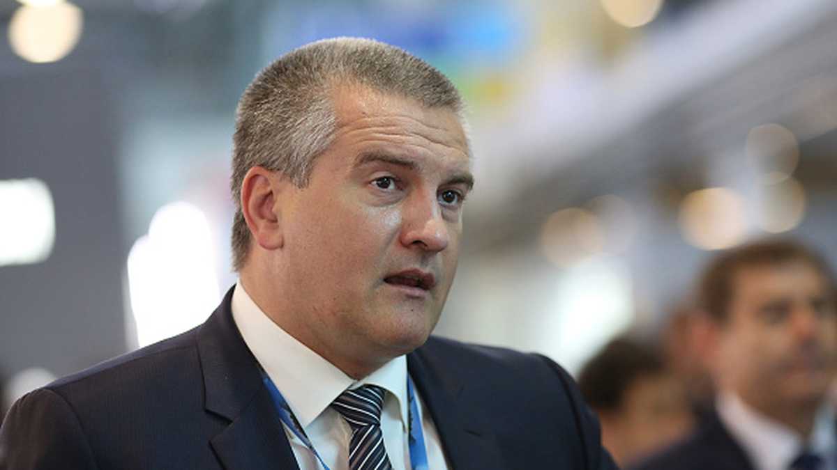 Sergei Aksyonov,  jefe del ejecutivo local instalado por Moscú en Crimea