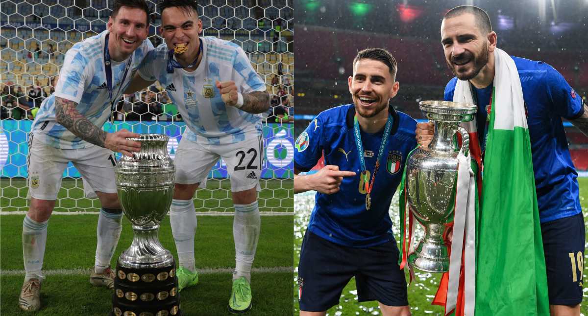 Italia vs.  Argentina |  Data e luogo determinati per la finale tra i campioni di Copa América ed Eurocopa