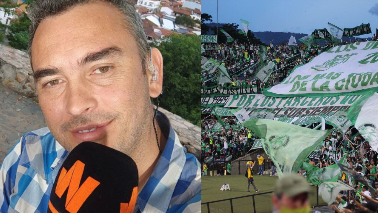 La crítica de Julián Téllez a los hinchas de Nacional tras la final de ida en la Liga BetPlay