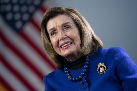 La ex presidenta de la Cámara de Representantes, Nancy Pelosi, demócrata por California