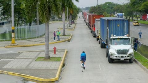 Ciclistas y conductores en Colombia