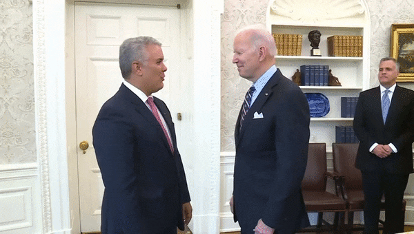 Encuentro entre el presidente Joe Biden y el presidente Iván Duque