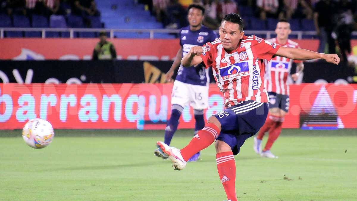 Carlos Bacca ha marcado dos goles desde su regreso al fútbol colombiano