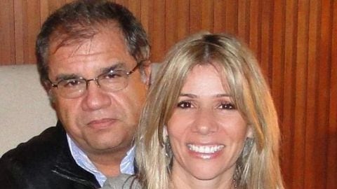 José Manuel Gnecco y su asesinada esposa Mercedes Gnecco