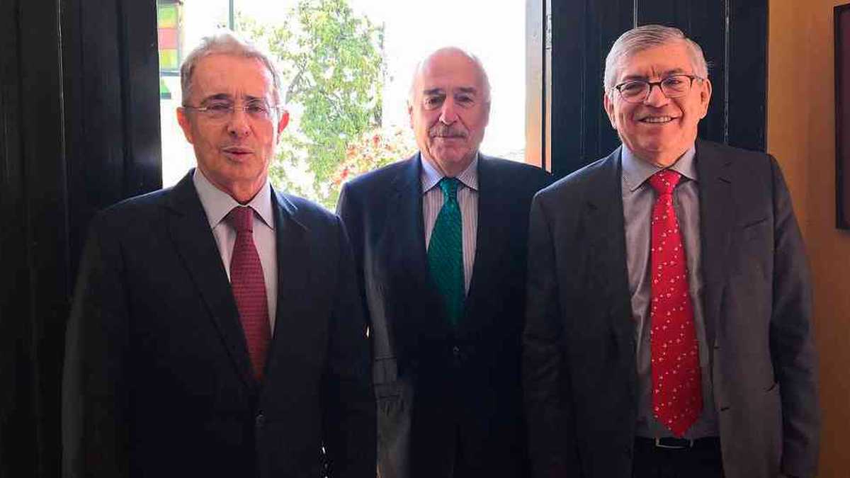 Reunión de Uribe, Gaviria y Pastrana: apoyo a Duque logró reunirlos