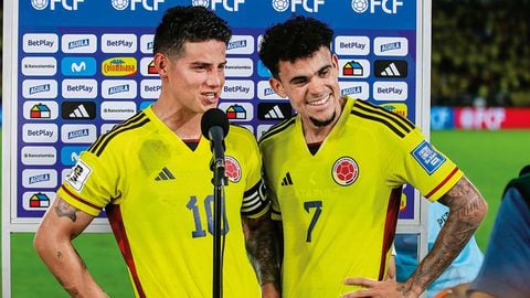   James Rodríguez y Luis Díaz fueron las estrellas de la selección Colombia en el juego contra Brasil. Este dúo puso a vibrar a todo un país que le apostaba, por lo menos, a un empate, pero la historia fue otra. 