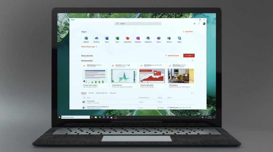 Portaltic.-Microsoft lanza la nueva aplicación de Office para Windows 10, que centraliza todos los servicios y es gratuita