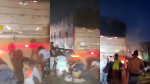 Robo a camión en Barranquilla