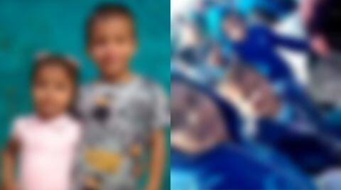 Niños santandereanos desaparecidos en el río Bravo.