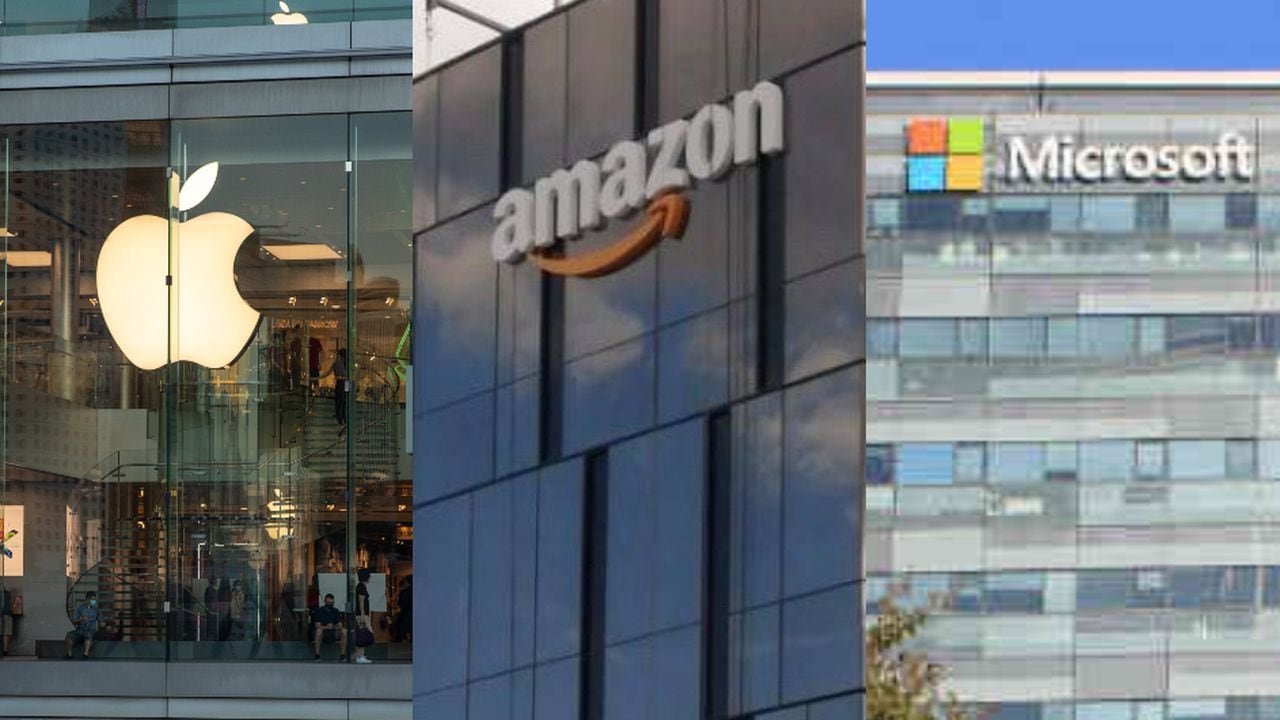 Apple, Amazon y Microsoft se consolidaron en 2021 como las empresas más admiradas del mundo, según Fortune.