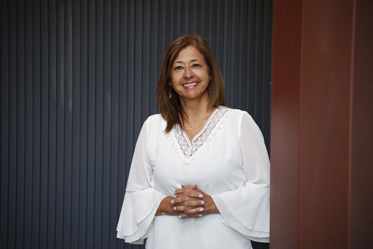 Claudia Lozano es una pensionada bogotana que participó del programa en 2019 y se convitió en emprendedora.