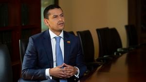 DANIEL PALACIOSNUEVO MINISTRO DEL INTERIOR FOTO: KAREN SALAMANCAREVISTA SEMANABOGOTA COLOMBIA2021