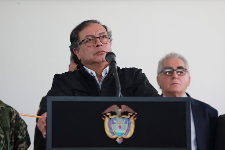 Gustavo Petro anunció una serie de medidas tras finalizar el consejo de Seguridad en Bogotá.
