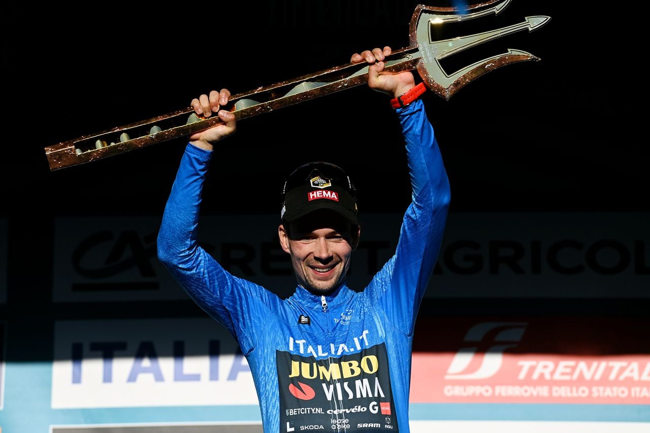 Primoz Roglic ganador de la Tirreno Adriático.