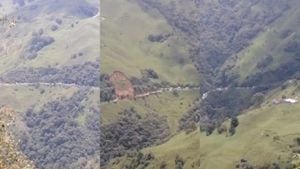 Derrumbe en Antioquia
