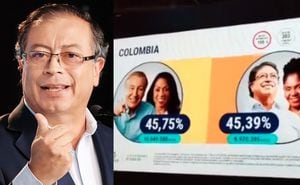 El candidato Gustavo Petro pidió a la Registraduría una explicación sobre las imágenes donde aparecen supuestos resultados de la segunda vuelta presidencial.
