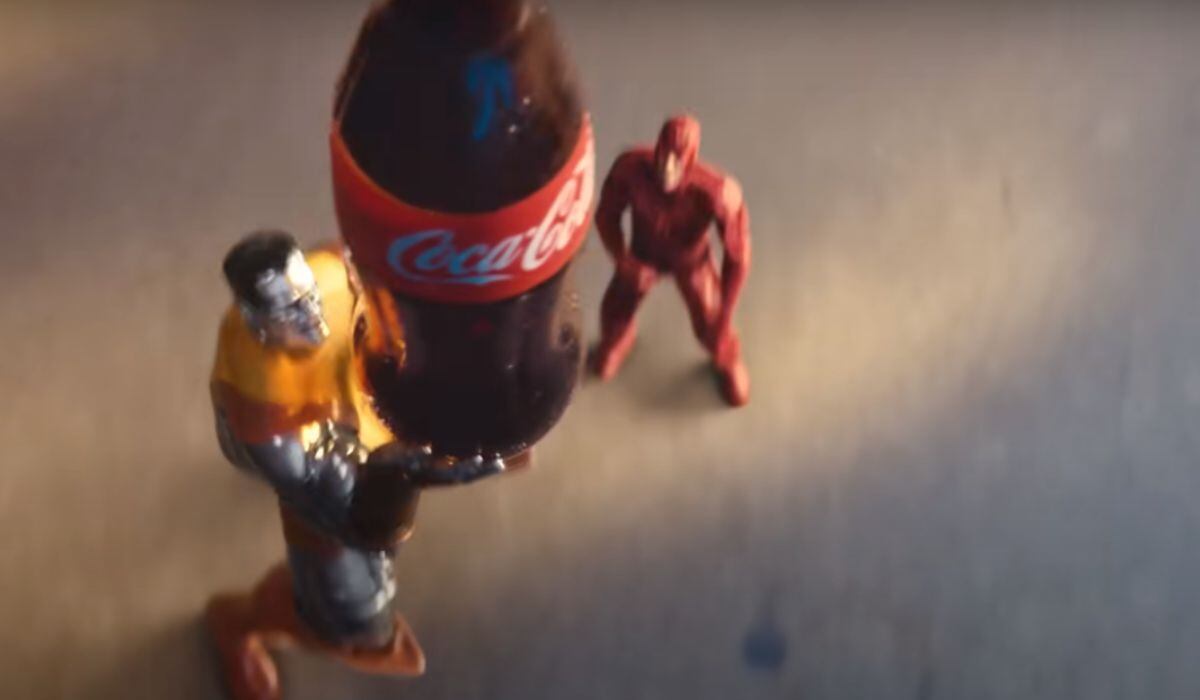 Comercial Coca Cola con Marvel