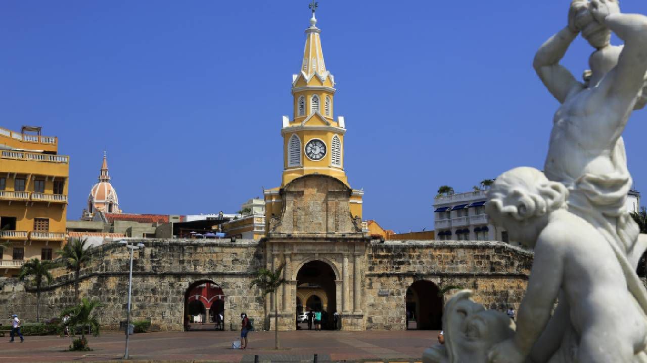 Puerta del reloj / Cartagena de Indias (Colombia)