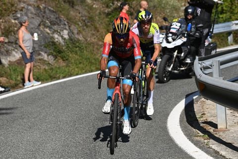 Santiago Buitrago fue octavo en la jornada 17 de la Vuelta.