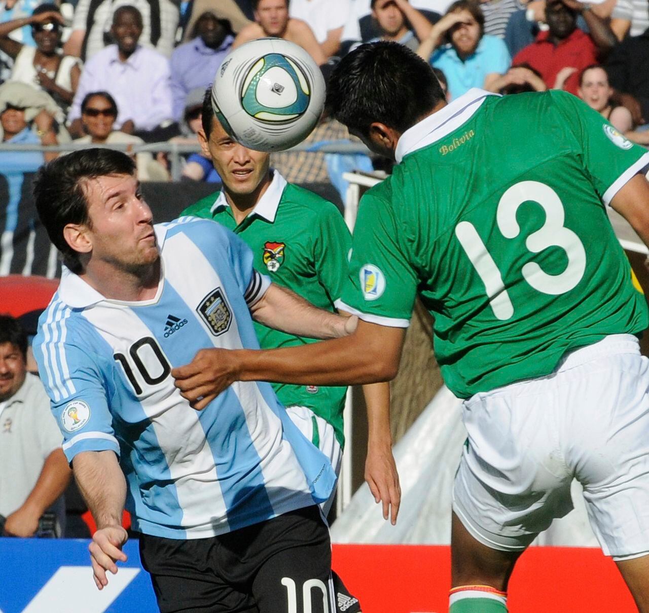 Bolivia venció 6-1 a Argentina para las Eliminatorias de 2010.