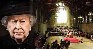 El funeral de la reina será tan pomposo como el de la reina madre, pero mucho más concurrido. Se prevé la llegada de un millón de personas para despedirla.